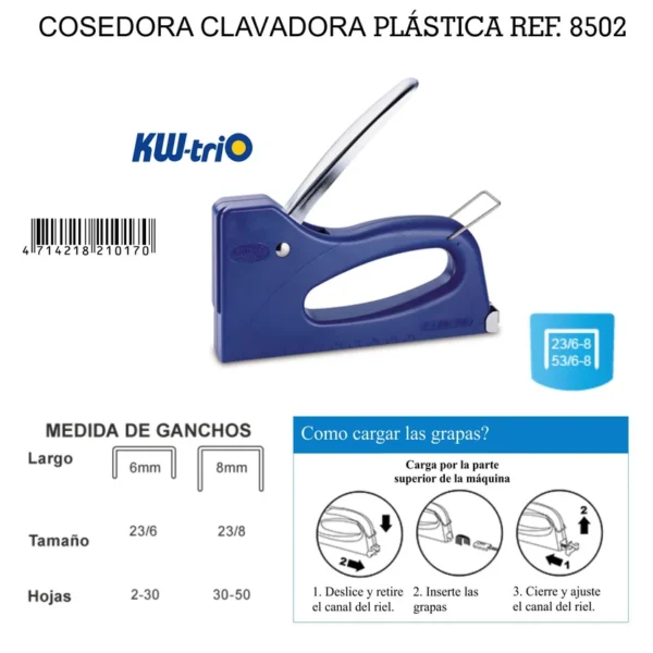 Cosedora plástica KW-Trio 8502 - Image 2