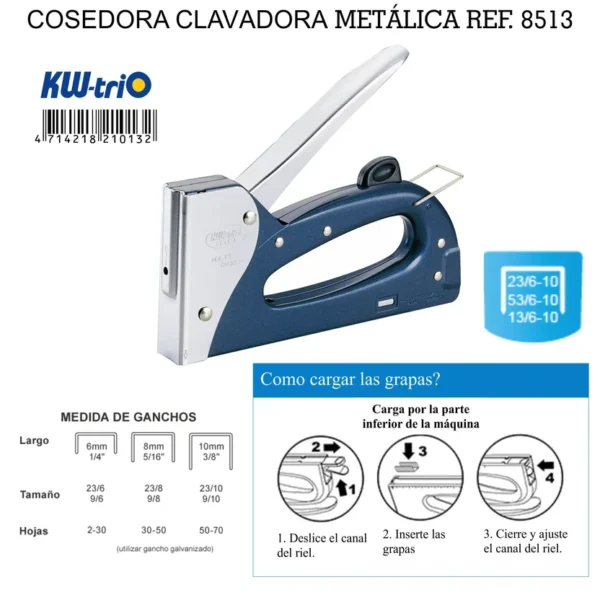 Cosedora Metálica KW-Trio 8513 - Image 2